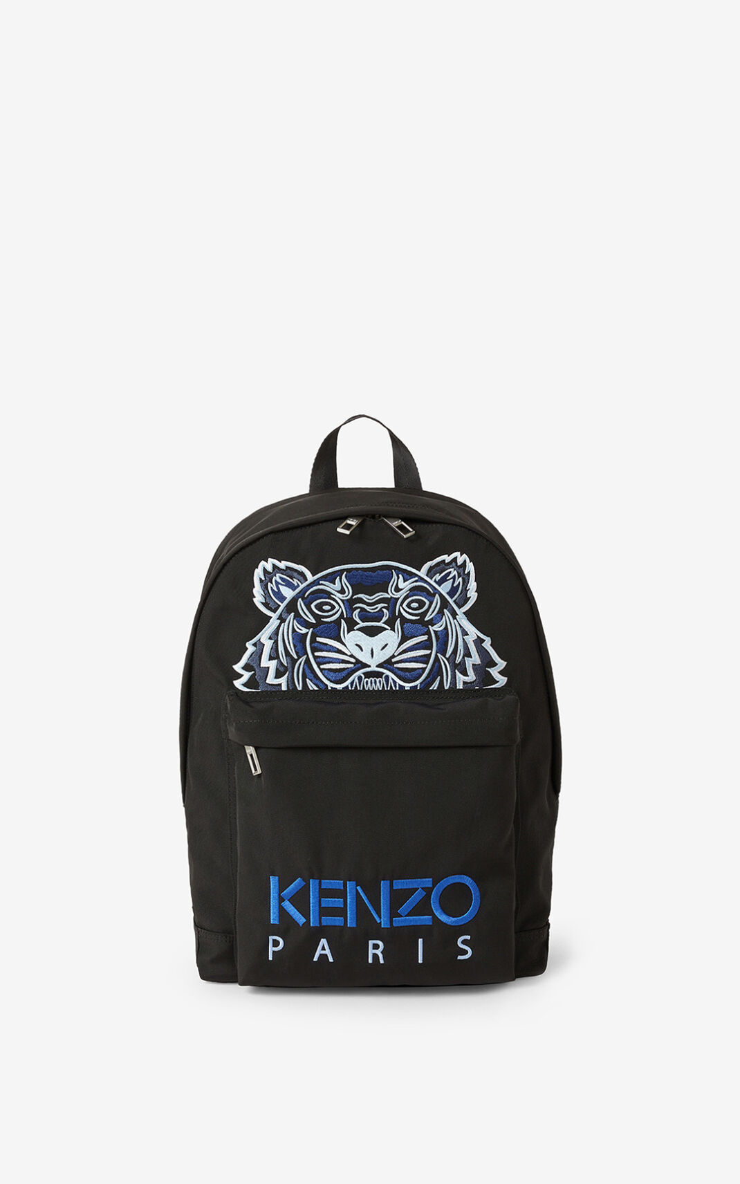 Kenzo Canvas Kampus 虎 リュック メンズ 黒 - MNATFI423